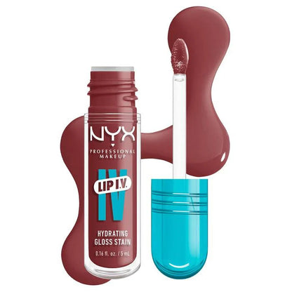 Tinta de labios hidratante con alto pigmento - NYX Professional Makeup LIP IV Gloss Sérum Hidratante