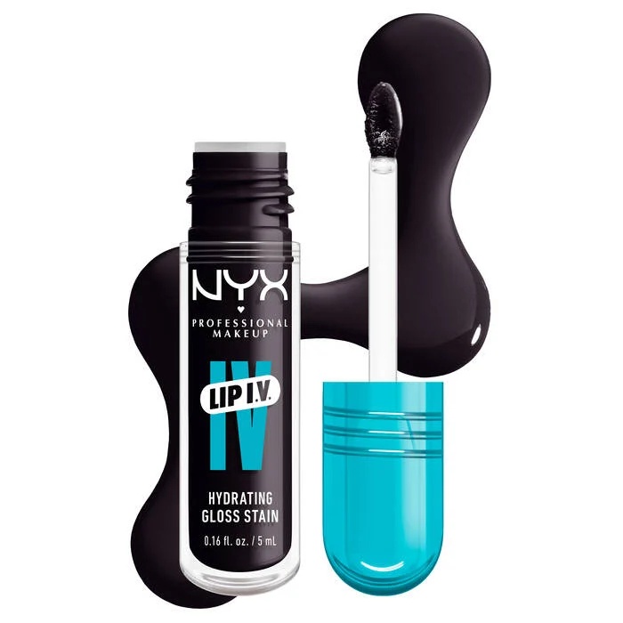 Tinta de labios hidratante con alto pigmento - NYX Professional Makeup LIP IV Gloss Sérum Hidratante