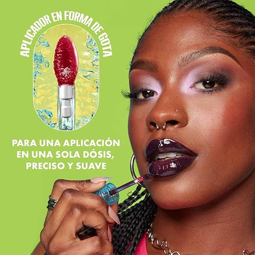 Tinta de labios hidratante con alto pigmento - NYX Professional Makeup LIP IV Gloss Sérum Hidratante